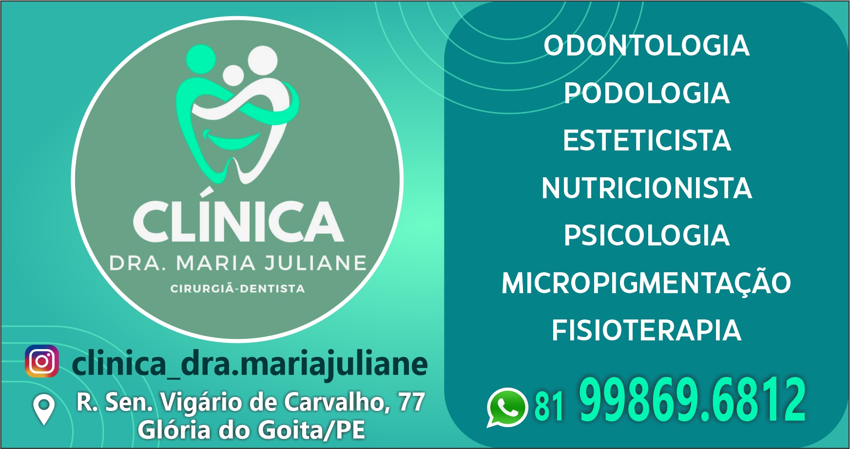 CLÍNICA DE ODONTOLOGIA