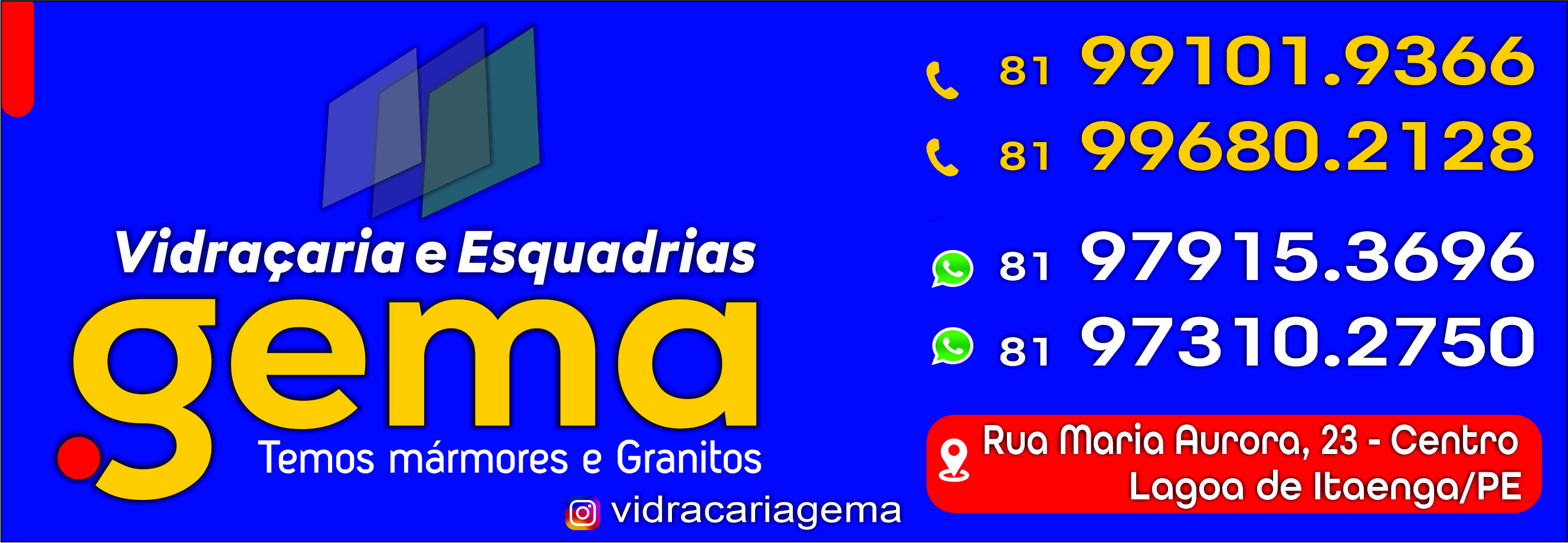 VIDRAÇARIA